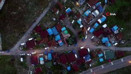 Jandarmadan hırsızlık şüphelilerine drone destekli operasyon: 4 gözaltı