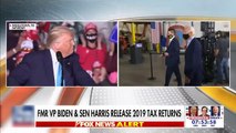 #NEWS- Biden, Harris release 2019 tax returns ahead of debate