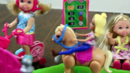 Pony Race! Elsa and Anna Toddlers