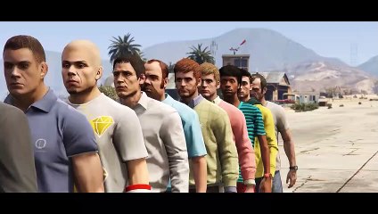 GTA 5 ONLINE - HOW MANY PEOPLE 1 BULLET CAN PASS THROUGH-