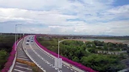 Shenzhen Airport high-speed metro line 11 with sea view in China [part 2]