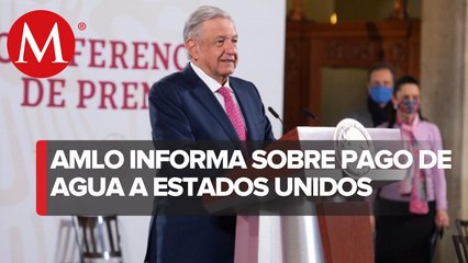 Conagua alista informe sobre entrega de agua a EU