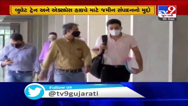 3 ministers' committee formed to resolve land acquisition issue for Bullet Train project_ TV9News