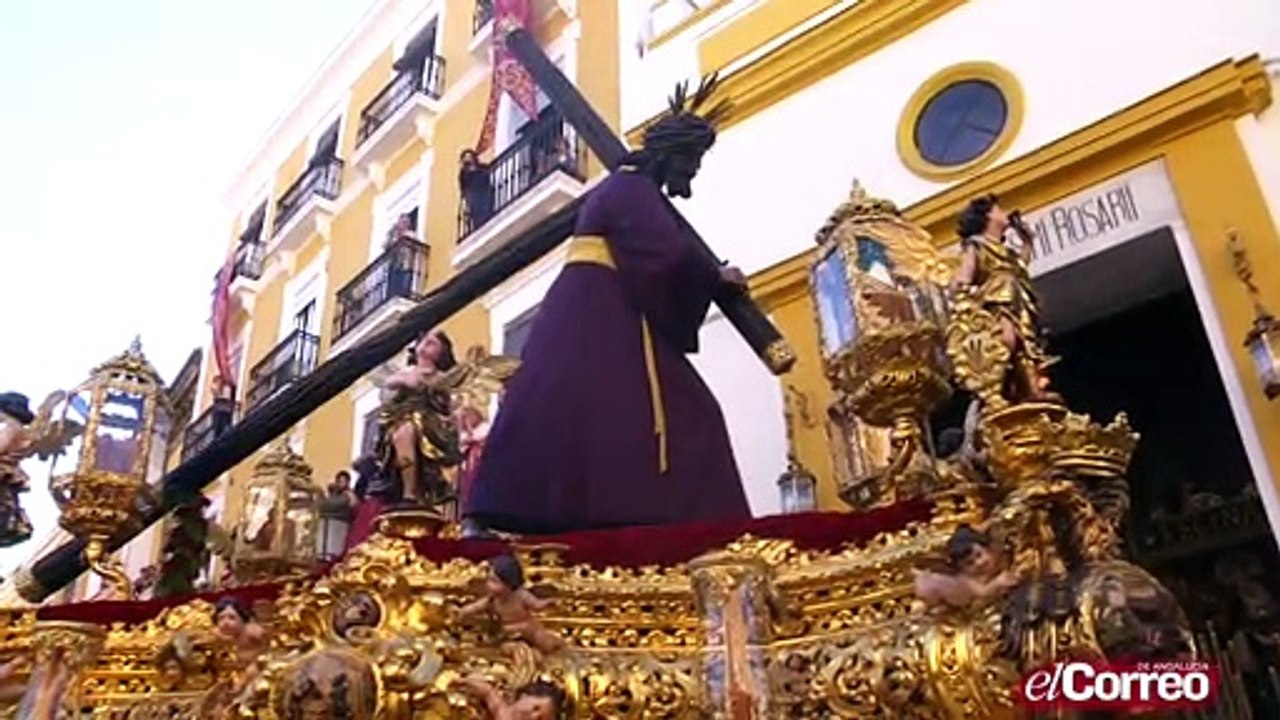 Ntro. Padre Jesús del Gran Poder en calle Feria, año 2016