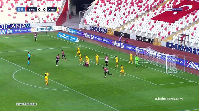 Demir Grup Sivasspor 0 - 0 MKE Ankaragücü Maçın Geniş Özeti