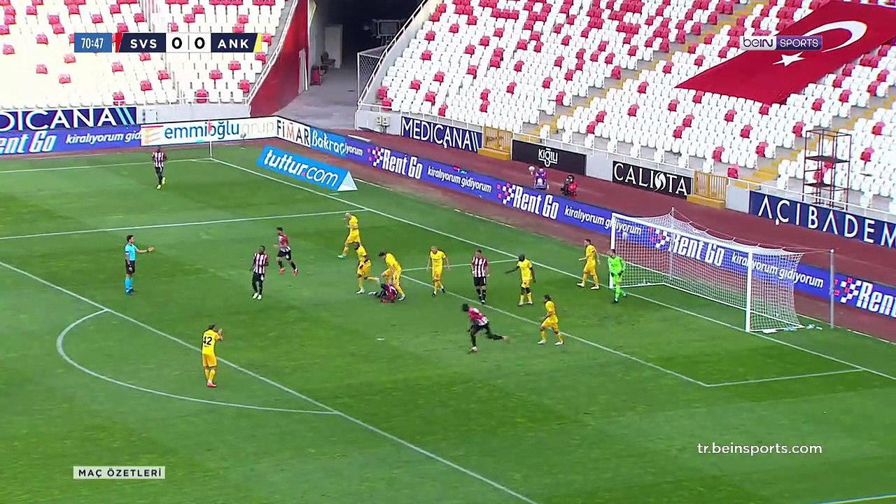 Demir Grup Sivasspor 0 - 0 MKE Ankaragücü Maçın Geniş Özeti