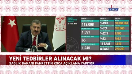 Sağlık Bakanı Fahrettin Koca: Aşı için tünelin ucu göründü