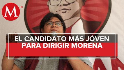 Gibrán Ramírez, el aspirante más joven que busca dirigir a Morena