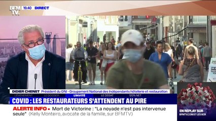 Restauration: pour Didier Chenet (GNI), "on a affaire à une détresse des petits entrepreneurs"