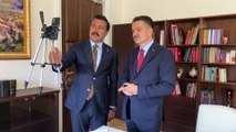 Bakan Pakdemirli ve Özkan, Denizlili muhtarlarla video konferansla görüştü - DENİZLİ