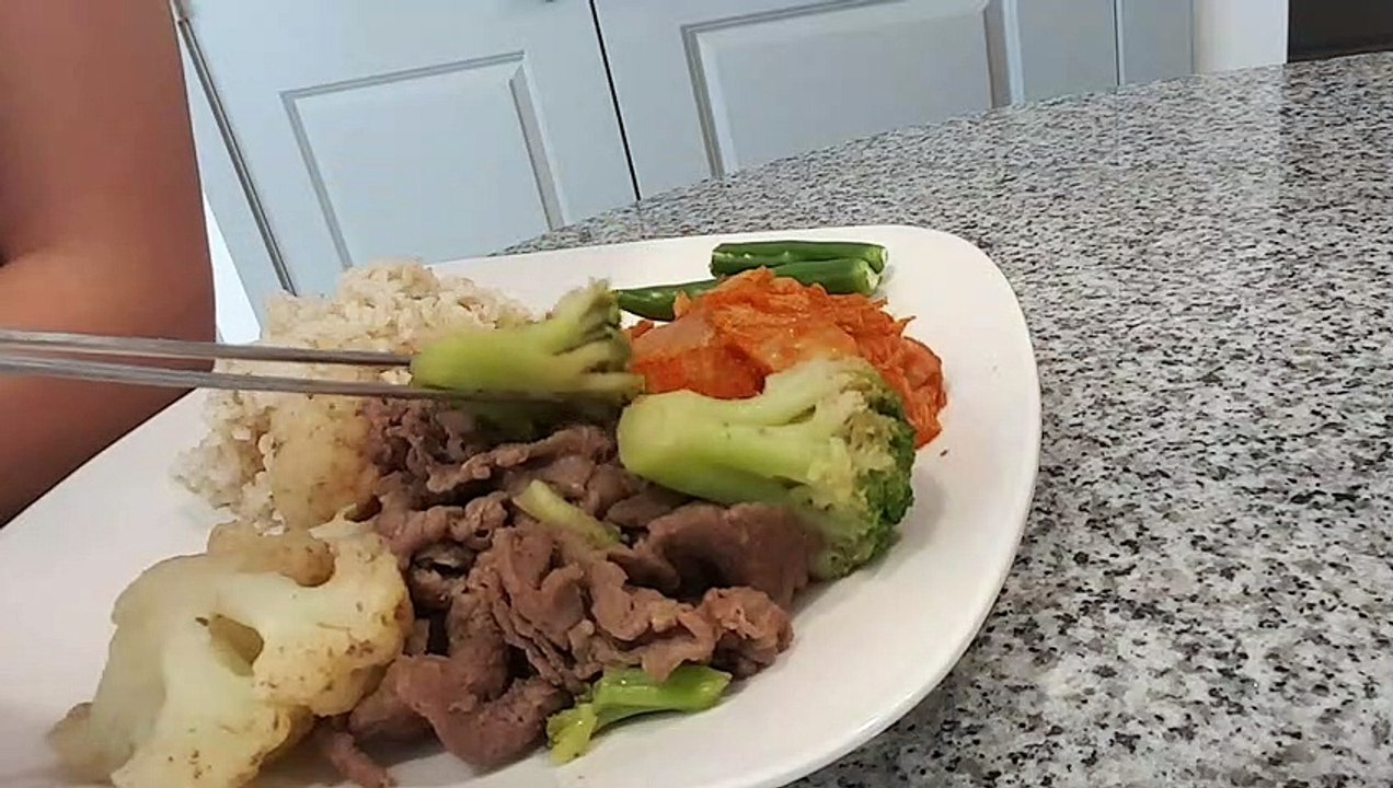 Eat With Me (No Talking) - Eating Broccoli Beef * 브로콜리 비프