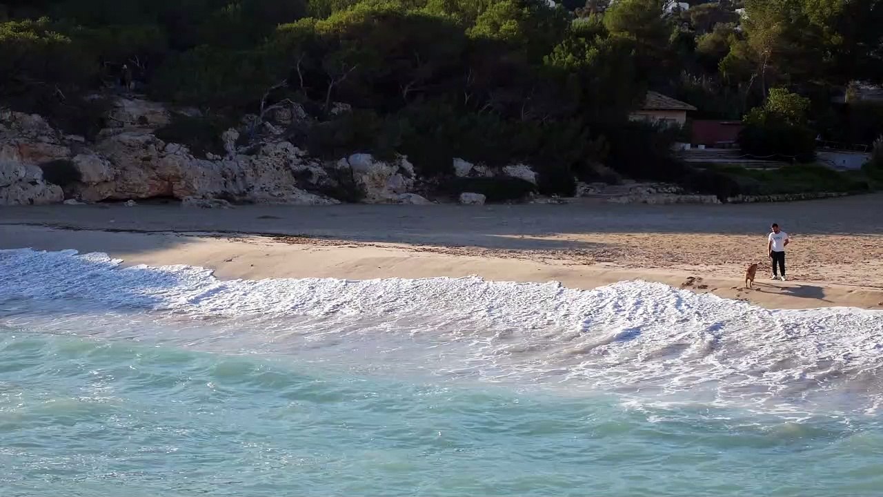 Beach natural beautiful scene royalty Free  Stock no copyright background  video, creative common Free for commercial use, dron aerial view 4K- or full HD, in the world (5)