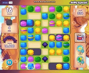 Jelly Splash Level 324 walkthrough