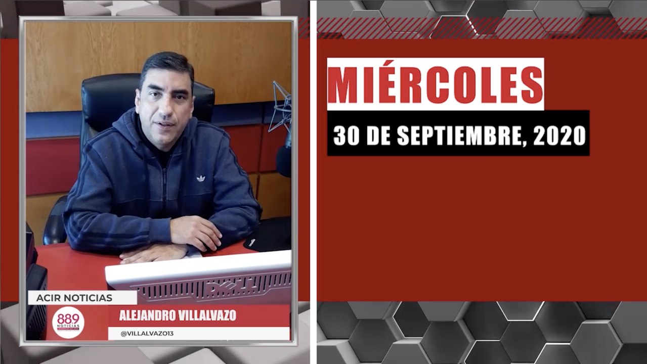 Resumen de noticias miércoles 30 de septiembre...