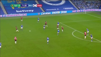 Juan MATA GOAL 0 - 2 BRIGHTON vs MANCHESTER UNITED