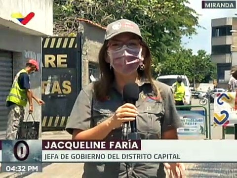 Venezuela Bella desarrolla jornada de asfaltado, embellecimiento y desinfección