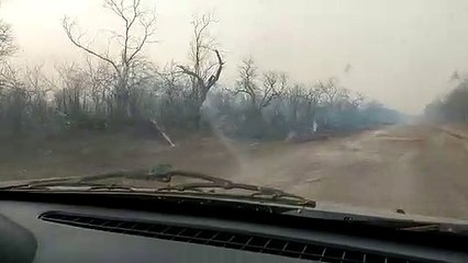 Voraz incendio en Miraflores