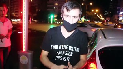 Adana'da sokak köpeğine çarpan bedensel engelli sürücü darbedildi