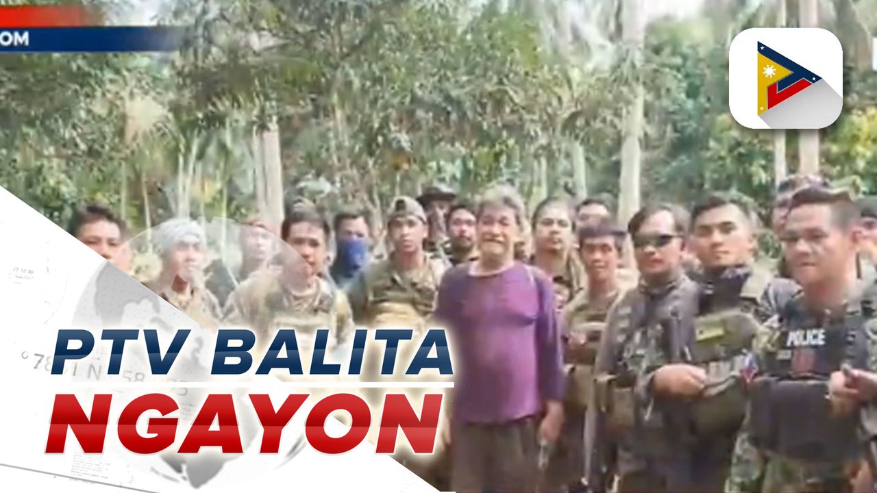 #PTVBalitaNgayon | Fil-Am na binihag ng ASG, nailigtas ng Militar sa Zamboanga del Norte