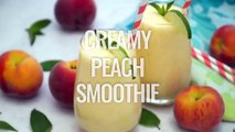 Peach Smoothie Recipe - Peaches Fruit Smoothies Recipes