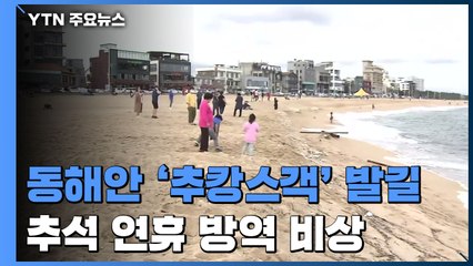 동해안 '추캉스객' 발길...추석 연휴 방역 '비상' / YTN