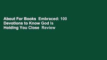 About For Books  Embraced: 100 Devotions to Know God Is Holding You Close  Review