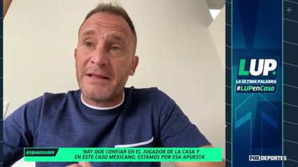 "Hay que confiar en el jugador de la casa", Andrés Lillini: LUP