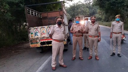 संदिग्ध वाहनों को लेकर पुलिस ने चलाया चेकिंग अभियान