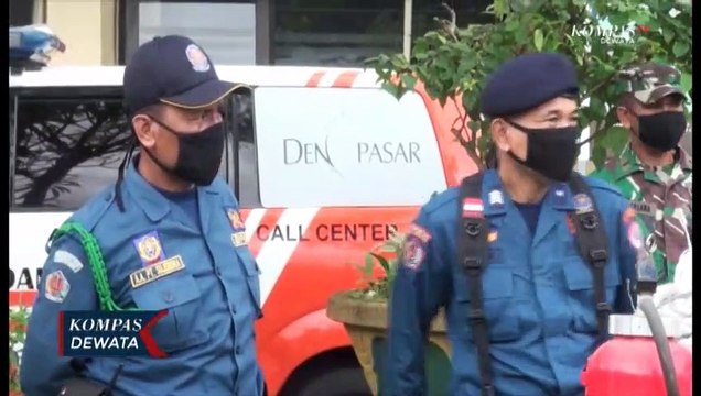 KAPOLRESTA Denpasar Pimpin Apel Siaga Bencana