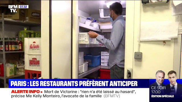 Coronavirus: à Paris, les restaurateurs se préparent à une éventuelle fermeture