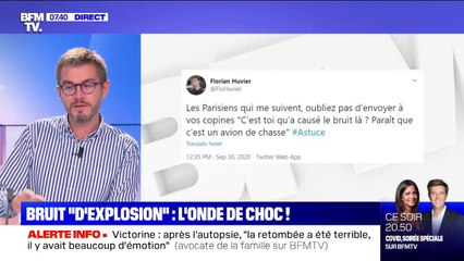 Bruit "d'explosion" à Paris: en quelques secondes, les réseaux sociaux s'enflamment