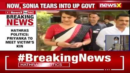 Hathras politics: Priyanka to meet victim’s family today | NewsX