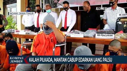 Kalah Pilkada dan Menanggung Hutang, Mantan Calon Bupati Edarkan Uang Palsu