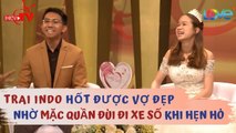 Anh chồng Indonesia hốt được vợ đẹp Việt Nam nhờ MẶC QUẦN ĐÙI ĐI XE SỐ lần đầu hẹn hò | VCS