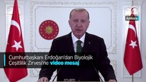 Cumhurbaşkanı Erdoğan'dan Biyolojik Çeşitlilik Zirvesi'ne video mesaj