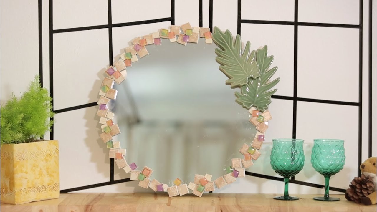 DIY - How To : กระจกกรอบกระเบื้อง [2/3]