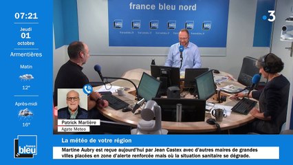 La matinale de France Bleu Nord du 01/10/2020