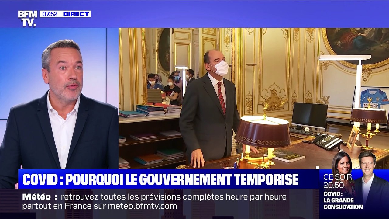 L'édito de Matthieu Croissandeau: Covid, pourquoi le gouvernement temporise ? - 01/10
