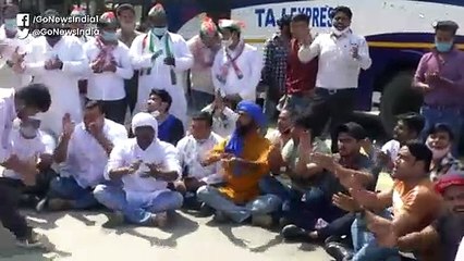 हाथरस के लिए राहुल प्रियंका रवाना, DND पर भारी पुलिसबल तैनात