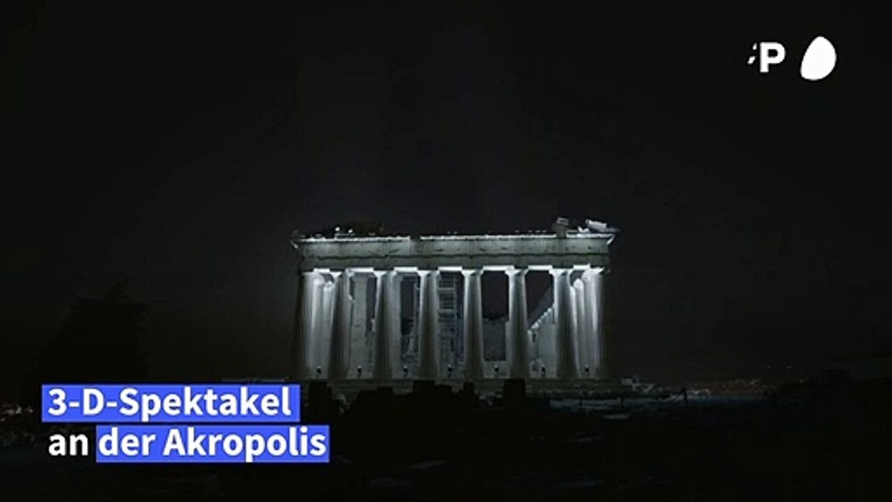 3-D-Spektakel an der Akropolis