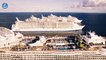 Three Biggest Cruise Ships Navigating Together _ Magnificent Footage