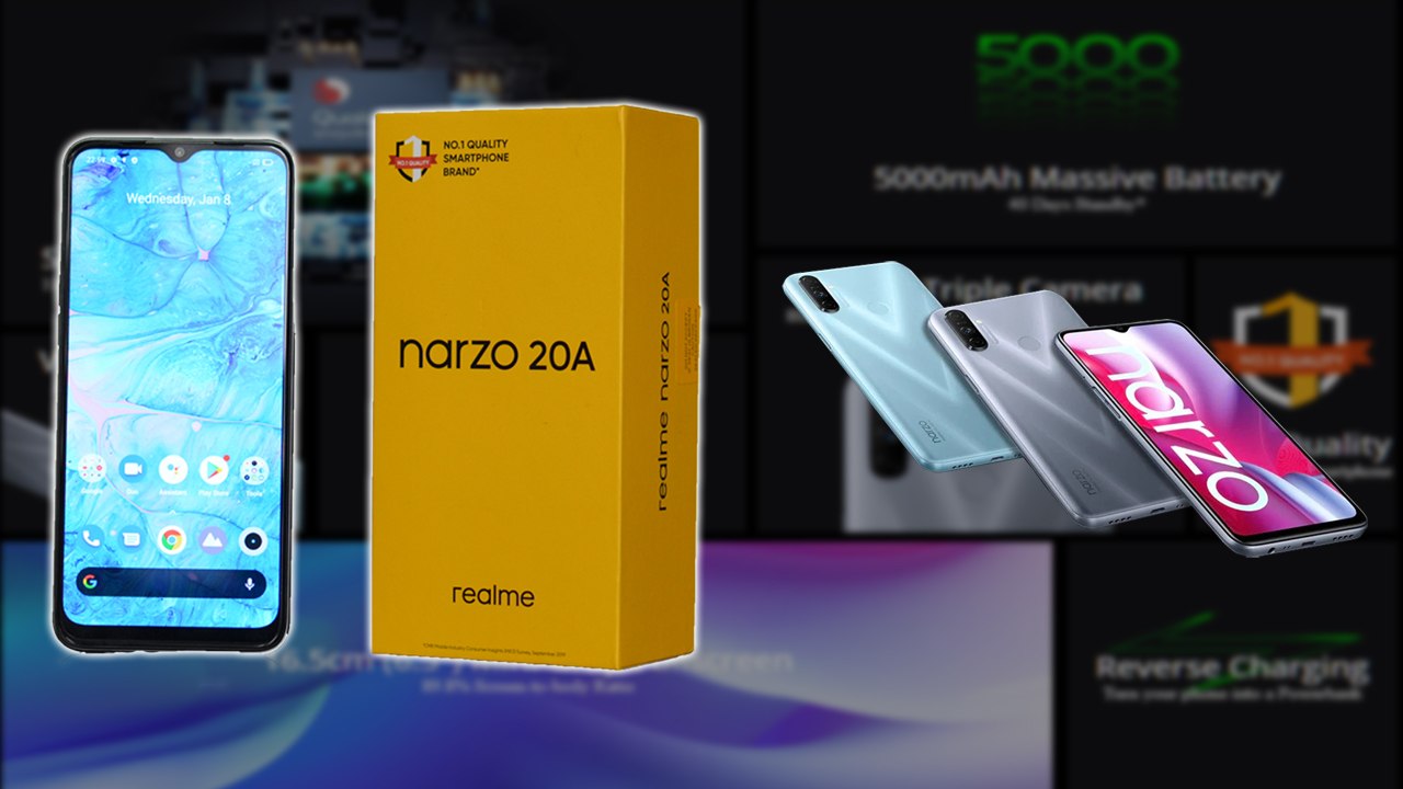 Narzo 20A Budget Smartphone First Impressions