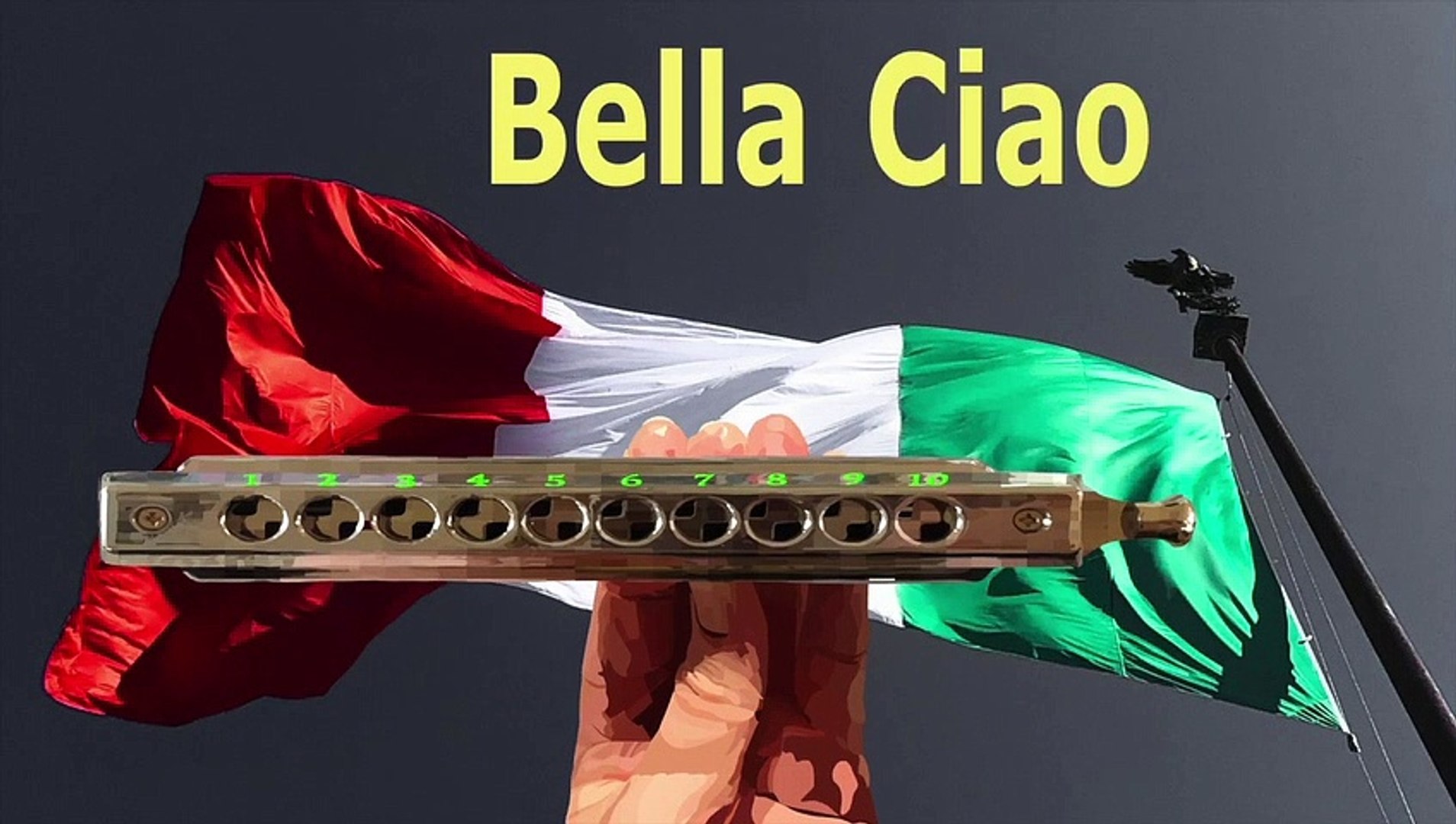 How to Play Bella Ciao on a Chromatic Harmonica - video Dailymotion