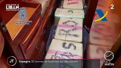 Espagne : saisie record de haschich sur des voiliers