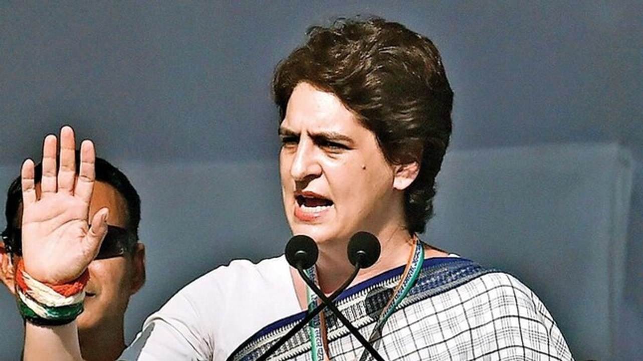 Priyanka Gandhi marches to Hathras, says the way UP govt treated rape victim's family is unacceptable