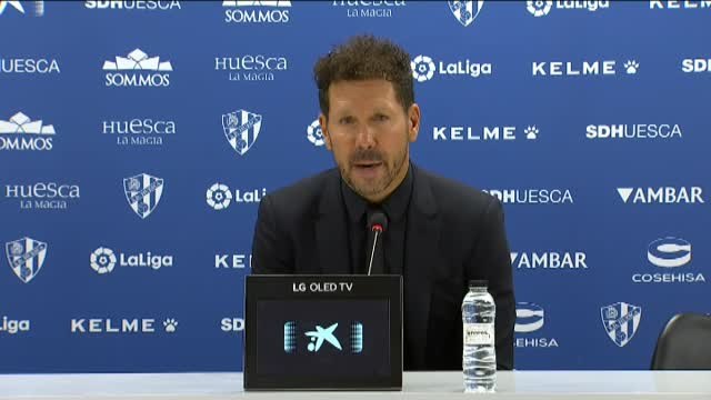 Simeone: El segundo tiempo es el camino aunque no pudimos concretar las ocasiones