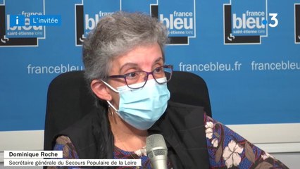 Dominique Roche, secrétaire générale de la fédération de la Loire du Secours populaire