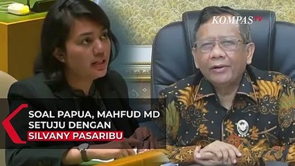 Puji Silvany Pasaribu, Mahfud MD: Benar Vanuatu Mengada-ada, Mereka Bukan Orang Papua