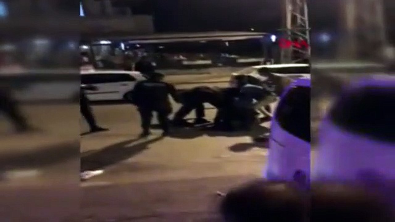 Eğlence mekanına alınmayan polis ortalığı birbirine kattı!