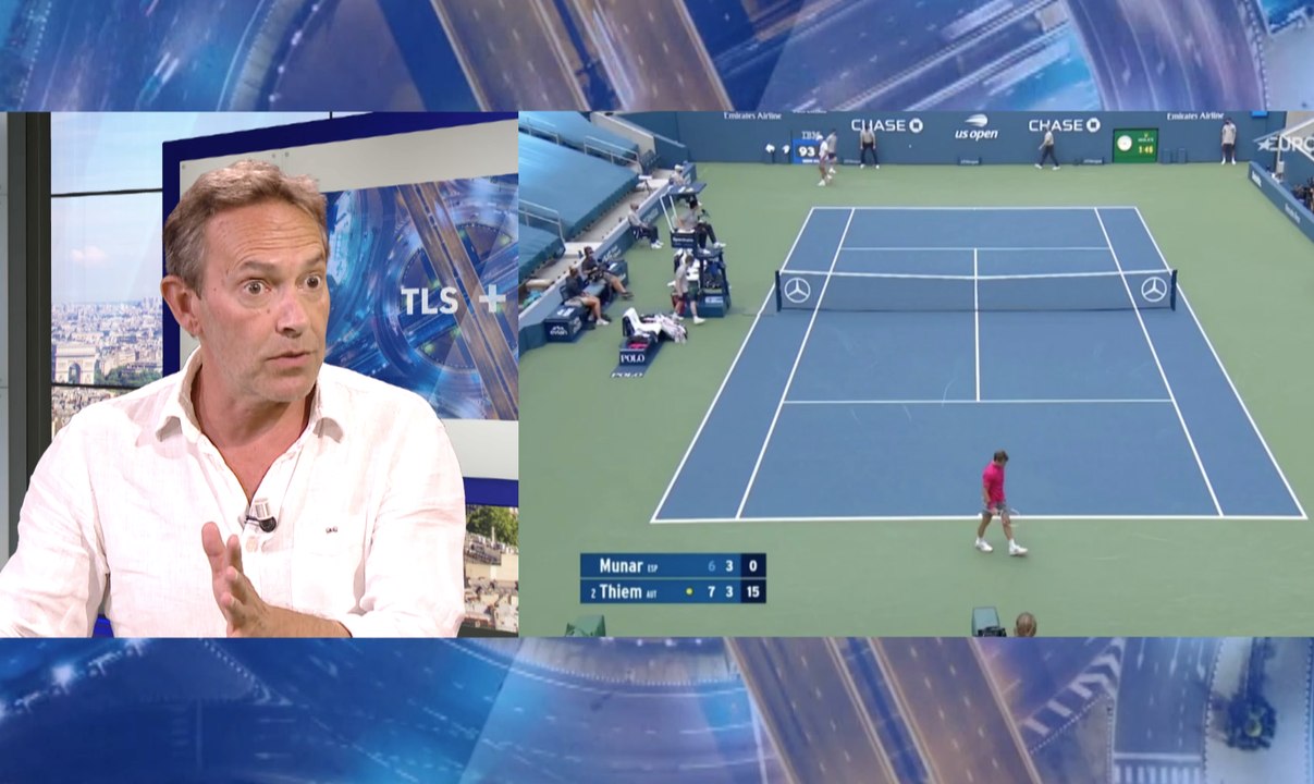 TLS+ présenté par Laurent Leleux "Tennis version Covid, une pause  bénéfique?" invité Benoit Maylin TELESUD 25/09/20 - Vidéo Dailymotion